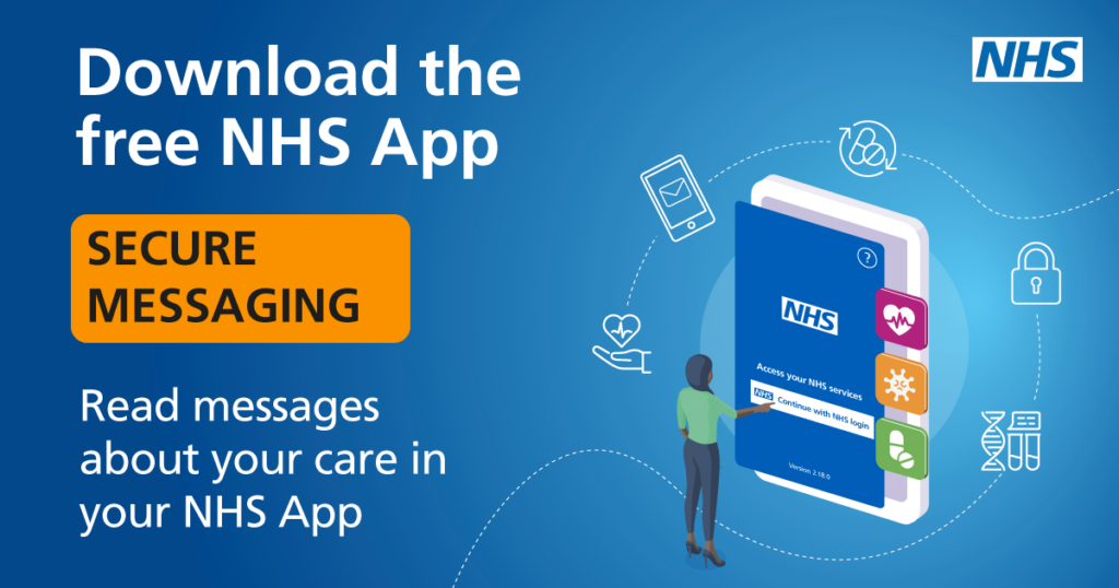 download the free NHS app